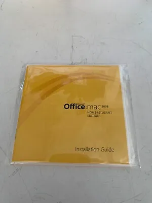 Microsoft Office Mac 2008 Home And Student Edition  • $19.99