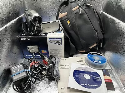 Sony Handycam DCR-DVD650 Mini DVD Hybrid Camcorder With Accessories Bundle • $89.99