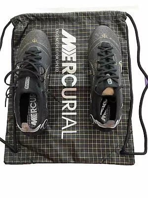 Nike Mercurial Vapor 14 Elite FG Men's Size 8US Black And Gold Tried On Once • $165