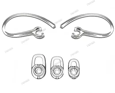 NEW 2 Earclips And 3 S/M/L Adapters Set For Plantronics Voyager 3200 3240 Edge • $40.35