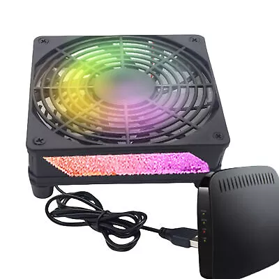 Computer Case Fan LED USB PC Cooling 2 Fan Low Noise Water Cooling Ventilador  • $31.19