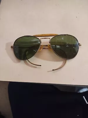 Vintage TruGreen Aviator Sunglasses 1960s Pilot Sunglasses • $29.99