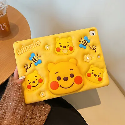 Pooh Kids Shockproof Case Cover For IPad 10th 9 8 7 Mini 6 5 4 3 Air 1 2 Pro 11 • $28.99