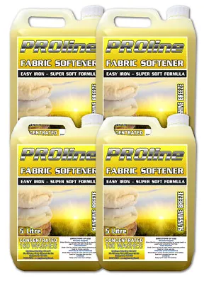 PROline Fabric Conditioner / Softener 4x 5 Litre 640 Washes Sunshine Breeze • £27.95