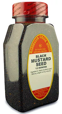 Marshalls Creek Spices MUSTARD SEED BLACK - Kosher • $14.88