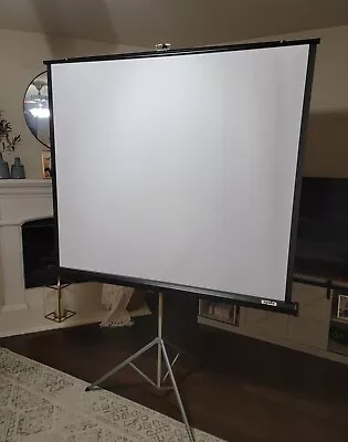 Apollo Tripod Projection Screen 60 X 60 Portable & Lightweight. • $69.99