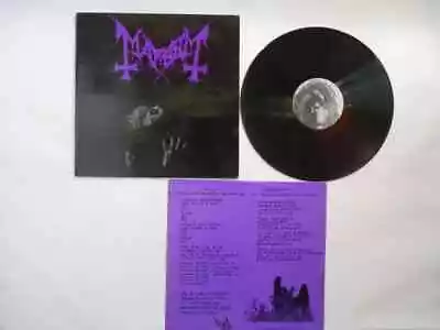 Mayhem Live In Leipzig Vinyl Record! • $2330