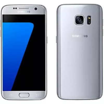 DEAD Grade C | Samsung Galaxy S7 | 32GB | Silver | Cracked I Unlocked • $19