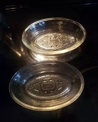 Vintage Glasbake Clear Au Gratin Dish #475 Set Of 2 • $16