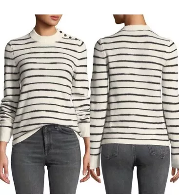 Women’s Rag And Bone Sam Striped Sweater L Large  • £6.43