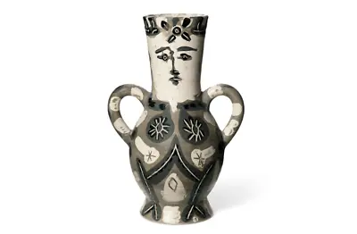 Pablo Picasso Madoura Ceramic Vase- King-'Vase Deux Anses Hautes' Ramié 141 • $100000
