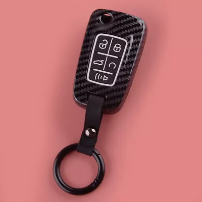 Carbon Fiber Look Key Fob Cover Case Fit For Chevy Buick Holden Commodore VF • $24.01