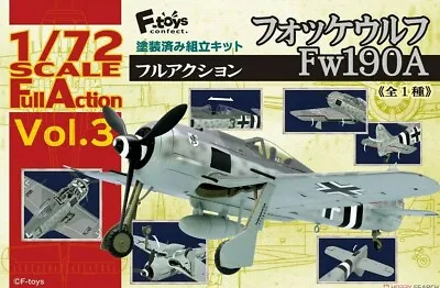 $19.95 • Buy 1/72 WW2 Fighter : Focke Wulf FW-190A  Full Action Vol 3   [Germany] : F-TOYS