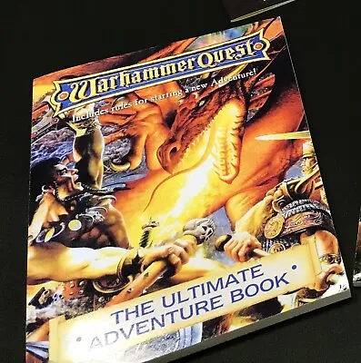 Warhammer Quest THE ULTIMATE ADVENTURE BOOK By Littlemonk - NEW! • $50