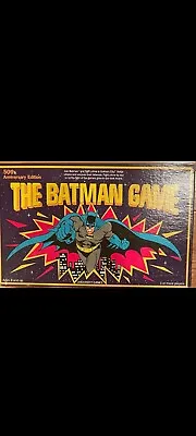 Vintage 1989 The Batman Game 50th Anniversary Edition Complete  • $40