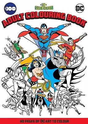 Justice League: Adult Colouring Book (Warner Bros. 100th Anniversary) Paperback  • $18.15