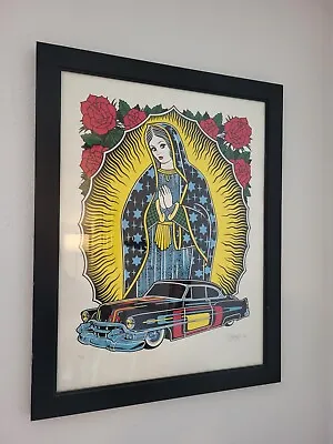 Mike GIANT Rare FULL COLOR Print - Numbered & Signed. - Guadalupe - 18  × 24  • $325