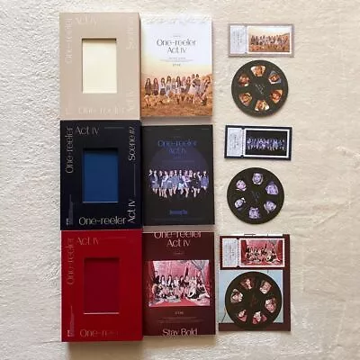 Iz*one 4th Mini Album One-reeler Act IV 3ver. Set No Photo Card IZONE One Reeler • $157.51