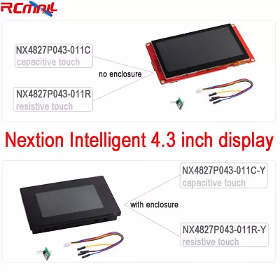 Nextion Intelligent 4.3 Inch Display NX4827P043-011 Touch Screen HMI LCD Module • $69.99