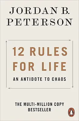 $15.99 • Buy NEW 12 Rules For Life 2019 By Jordan B. Peterson Paperback Book | FREE SHIPPING