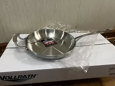 Vollrath  Miramar Cookware 10” Saute Pan Commercial Stainless Steel Cookware New • $89.95