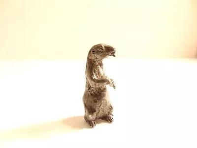 Small Cast Pewter Or Lead Meercat Or Similar Animal  • $3.99