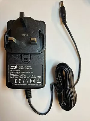 Replacement For 12V 600mA AC Adaptor SP41-120600 For JTS Wireless Microphone • £11.99