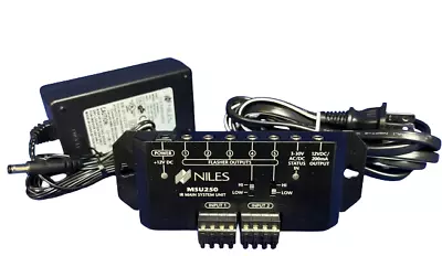 Niles MSU250 IR Main System Unit Infrared Remote Control Extender W/P.S. • $21.22