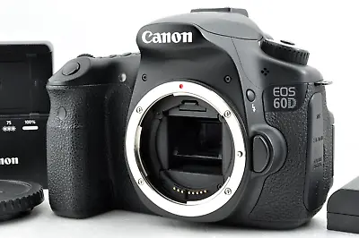 [Nea Mint Sc:13916 Shot] Canon EOS 60D 18.0MP Digital SLR From Japan #1738 • £254