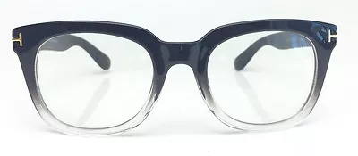 Ford Style Square Rectangular Large Thick Frame Clear Lenses Eyeglasses Glasses • $14.99