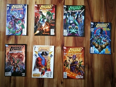 $40 • Buy Justice League: Cry For Justice #1-7 Complete Miniseries