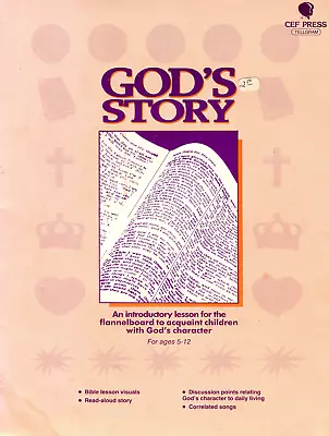 Vintage 1989 CEF Press God's Story Book • $15