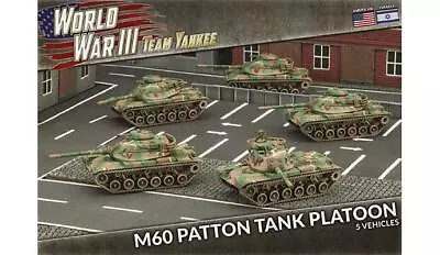 M60 Patton Tank Platoon American WWIII Team Yankee • $45