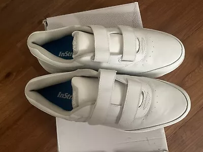 Instride Newport White Strap.. Men’s Leather Shoes Sneaker 6012M Size 12M • $65