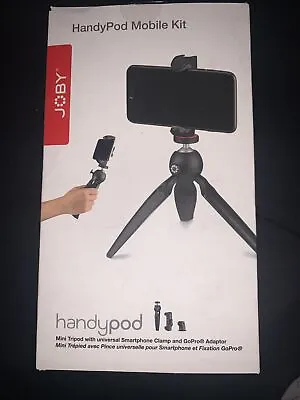 Joby HandyPod Mobile Kit Mini Tripod Universal Smartphone Clamp GoPro Adapter • $27.99