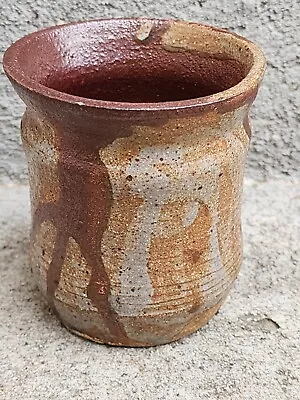 Modernist Mod Vintage Studio Pottery Vessel C. 1984 • $24.95