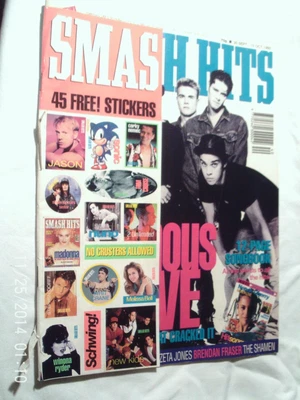 £7.99 • Buy Smash Hits  Uk  Magazine 30 Sep 1992 Take That East 17  + Songwords Pullout