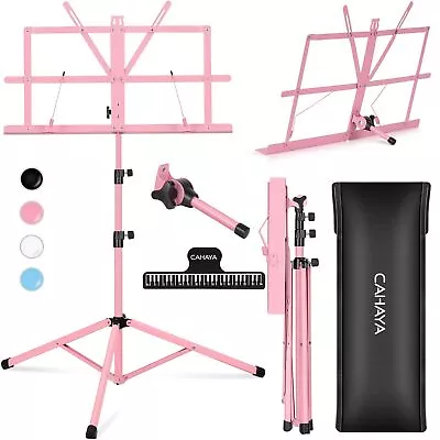 Sheet Music Stand Folding Music Stand Portable With Carrying Bag For Books No... • $24.42