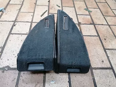 $119 • Buy @RARE@ Rear Both BLACK Compartment Seats JDM Honda CRX EE8 EF8 ED9 Si Dx Hf 