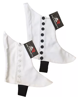 New Kilt Spats Brand AAR Highland Pipers Drummer Scottish Kilt Spat 8 Buttons • $21