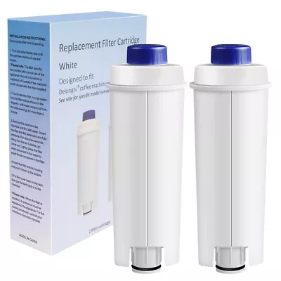 2PCS Water Filter For Delonghi Magnifica S Automatic Coffee Machine ECAM22110SB • $19.88