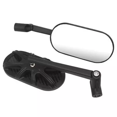 Handle Bar End Mount Rearview Side Mirrors Glass For Motorcycle ATV Scooter • $46.54