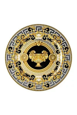 Versace Prestige Gala 2 Grey One Service Plate 12 In • $393.95