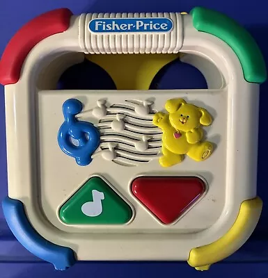 Rare Vintage 1992 Fisher Price No. 1258 Baby Crib Cassette Player Tape Player • $15