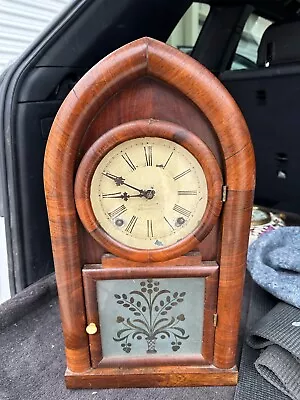 Old Antique J C BROWN  Beehive Rosewood Veneer Clock • $250