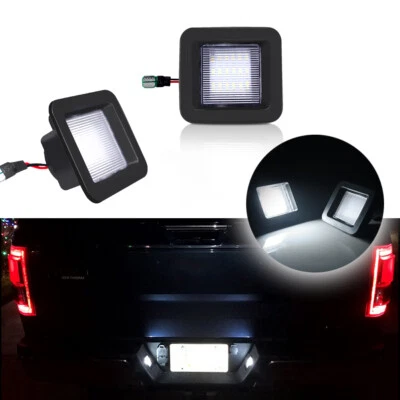 $11.98 • Buy For 2015-2019 Ford F-150 SUPER BRIGHT SMD LED License Plate Light Lamp Housing
