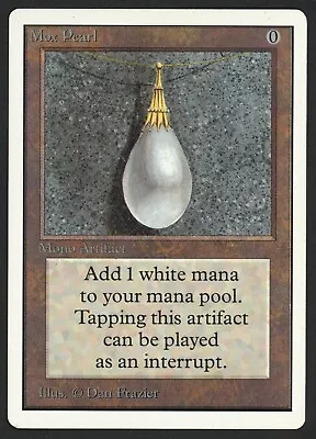 ***Unlimited Mox Pearl*** MTG Unlimited Magic Kid Icarus • $1025