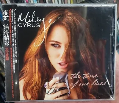 Miley Cyrus The Time Of Our Lives 2009 CD  W/ TAIWAN OBI SEALED • $21.98