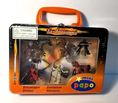 Les Fantastiques Mini Papo Hand Painted Mini Figures With Metal Case • $19.99