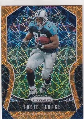 2019 Prizms Gold Lazers Eddie George Tennessee Titans Prizm Football Jc-4337 • $1.99